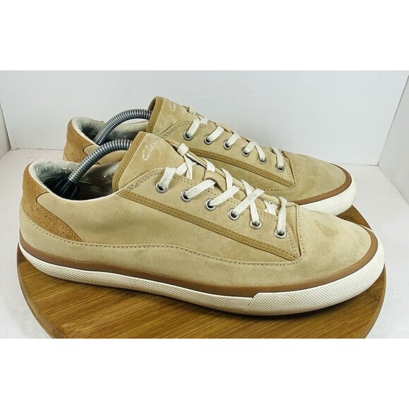 CLARKS - MENS ACELEY LACE SHOES SIZE 10.5M SUEDE main image 4